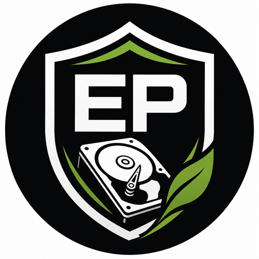 El Paso Secure Electronics Recovery shield logo